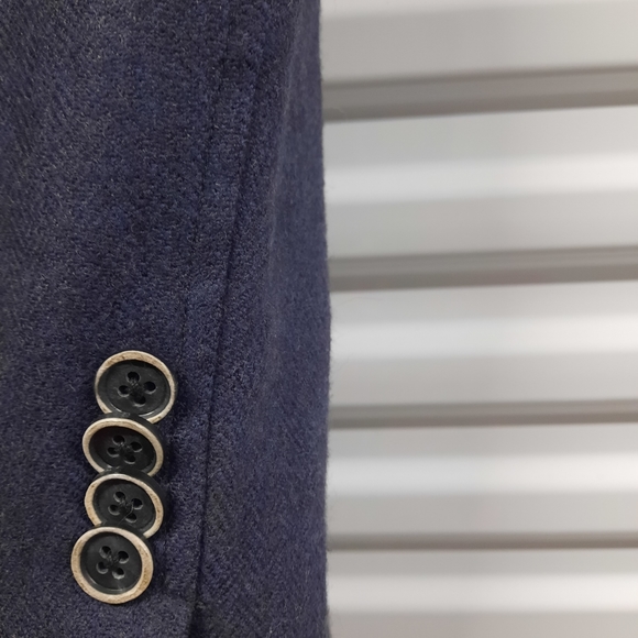 Joseph Abboud Wool Sport Coat Blazer Mens Size 42R Gray - Picture 5 of 8